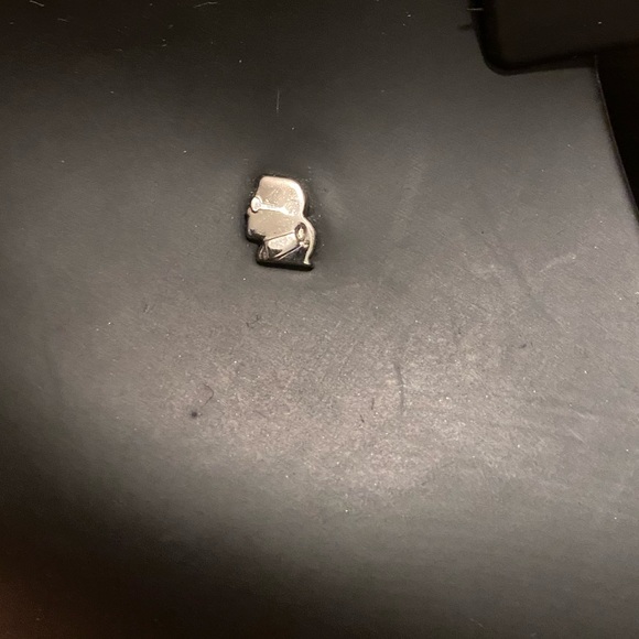 MELISSA + Karl Lagerfield Black Jelly Pump Heel 9 - Picture 8 of 8